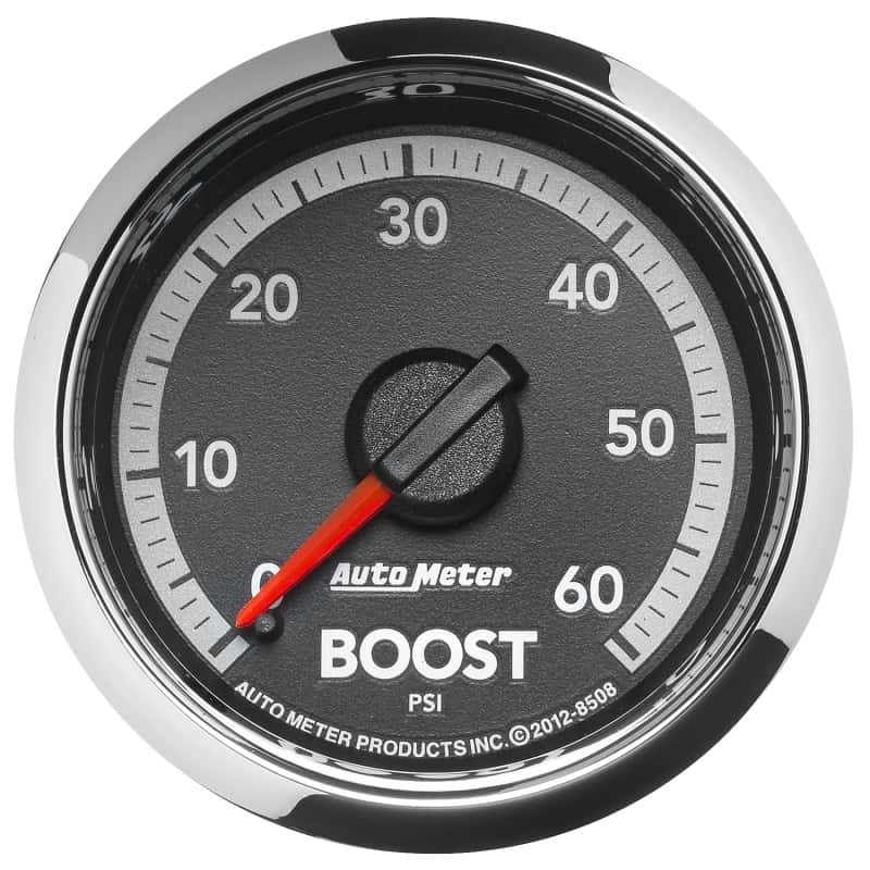 AutoMeter — Autometer Gen4 Dodge Factory Match 52.4mm Mechanical 0-60 PSI Boost Gauge
2-1/16" BOOST, 0-60 - view 1