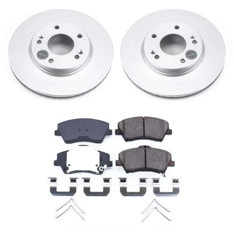 PowerStop — Power Stop 17-19 Hyundai Ioniq Front Z17 Evolution Geomet Coated Brake Kit - view 1