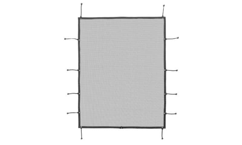 Rampage — Rampage 97-06 Jeep Wrangler (TJ) 2-Door Mesh Shade Top - Black
Top-Soft - view 1