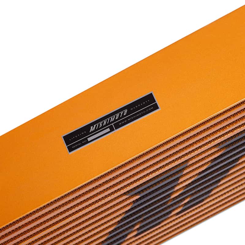 Mishimoto — Mishimoto Universal Gold R Line Intercooler Overall Size: 31x12x4 Core Size: 24x12x4 Inlet / Outlet
Intercooler Kit - view 7
