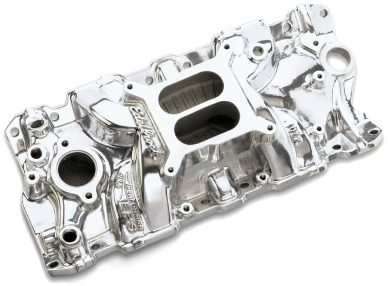 Edelbrock — Edelbrock SBC Performer Eps Polished Manifold
MANIFOLD - view 4