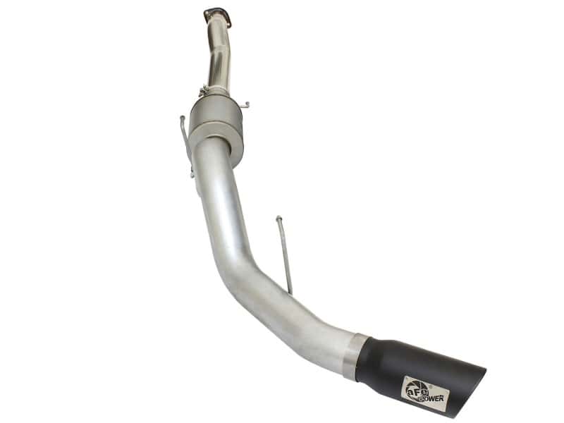 aFe — aFe Atlas Exhausts 4in Cat-Back Aluminized Steel Exhaust Sys 2015 Ford F-150 V6 3.5L (tt) Black Tip
Cat-Back Exhaust - view 2