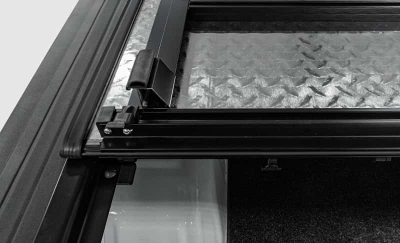 Access — Access LOMAX Alum Tri-Fold Cover w/Split Rails BK Urethane Finish 19-20 Dodge Ram-5ft 7in w/o RamBox
Tonneau Cover - view 19