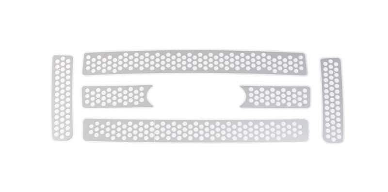 Putco — Putco 09-12 Ford F-150 (Lariat & King Ranch Only) 6pc Grille Punch Stainless Steel Grilles
Grille Insert - view 1