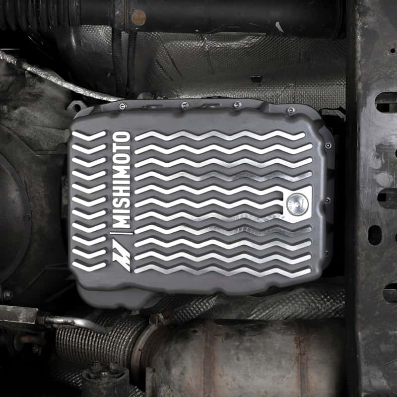 Mishimoto — Mishimoto 2007.5 + Ram 6.7L Cummins 68RFE Transmission Pan - Cast - GR
Trans Oil Pan - view 4