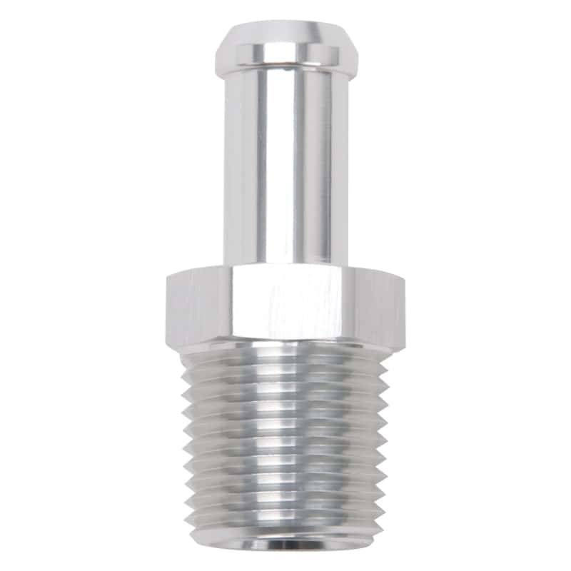 Edelbrock — Edelbrock Hose End Straight 1/2In NPT to 1/2In Barb Clear Anodize
KIT PARTS - view 2