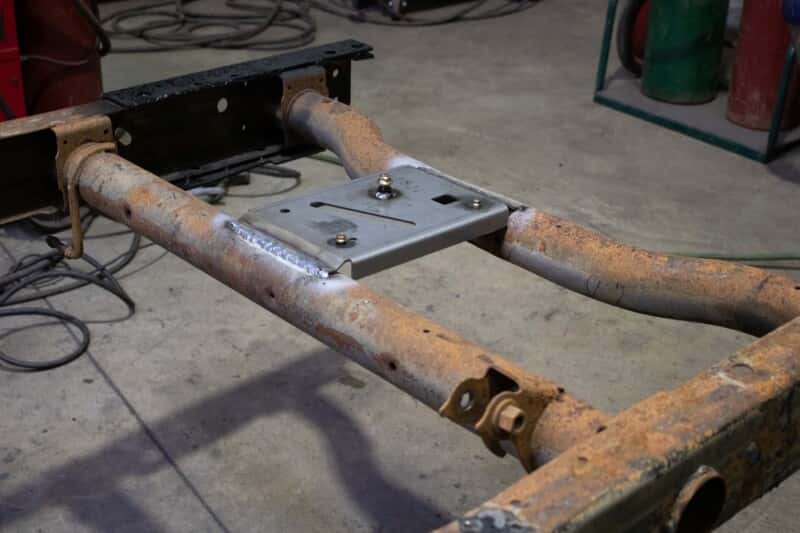 RustBuster — Rustbuster Spare Tire Plate For Rear Frame Crossmember - view 6