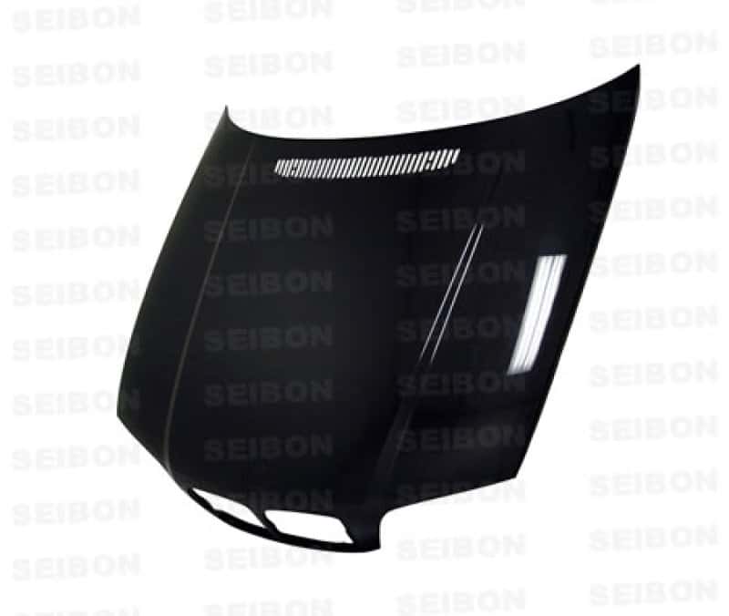 Seibon — Seibon 7/99-5/02 BMW 3 Series 2dr (E46) OEM-Style Carbon Fiber Hood - view 1