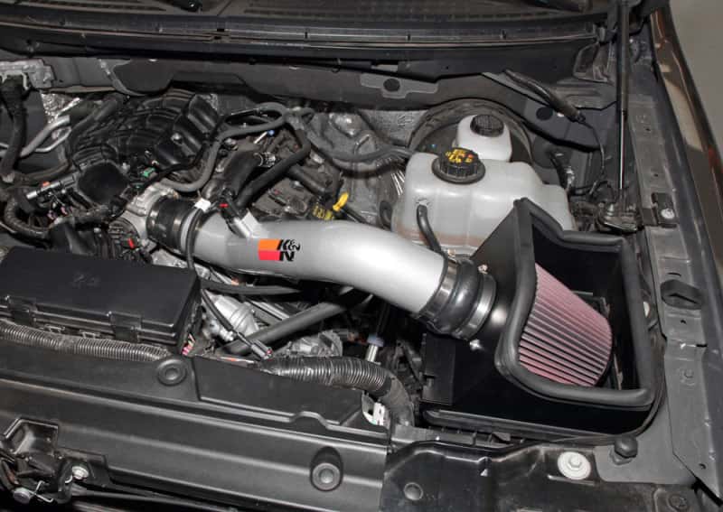 K&N Engineering — K&N 11-13 Ford Edge 3.5/3.7L-V6 Silver High Flow Performance Kit
Performance Air Inta
Air Intake System - view 4