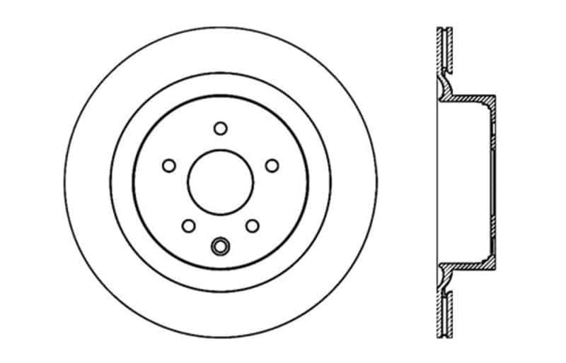 Stoptech — StopTech Infiniti G37 / Nissan 370Z SportStop Slotted & Drilled Rear Left Rotor
Disc Brake Rotor
Slot/Drill Rotor - view 7
