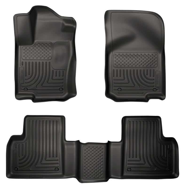 Husky Liners — Husky Liners 2012 Mercedes ML350 WeatherBeater Combo Black Floor Liners
Floor Liners - view 2