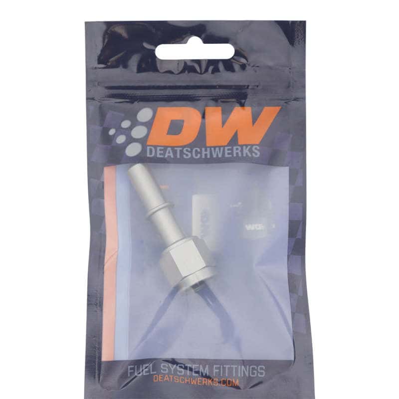 DeatschWerks — DeatschWerks 6AN Female Flare Swivel to 3/8in Male EFI Quick Disconnect - Anodized DW Titanium
Lines & Fittings - view 2