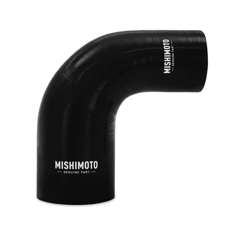 Mishimoto — Mishimoto Silicone Reducer Coupler 90 Degree 2.5in to 3in - Black
Transition Coupler - view 1