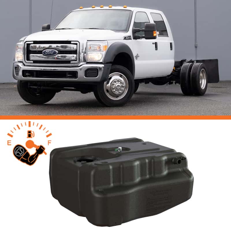 Titan Fuel Tanks — Titan Fuel Tanks 11-19 Ford F-350/F-450 Narrow Frame 40 Gallon After-Axle Utility Fuel Tank
Liquid Transfer Tank - view 1
