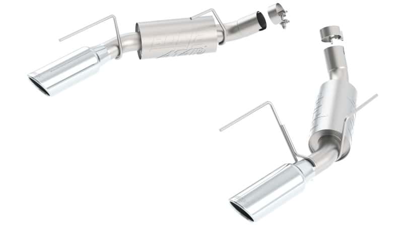 Borla — Borla 05-09 Mustang GT/Bullitt 4.6L 8cyl Aggressive ATAK Exhaust (rear section only)
Axle-Back System
ExhstSysKt - view 3