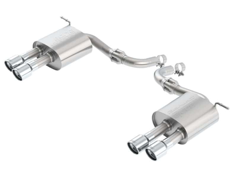 Borla — Borla 2017+ Ford Fusion Sport 2.7L Turbo AT AWD S-Type Axle Back Exhaust
Axle-Back System - view 1