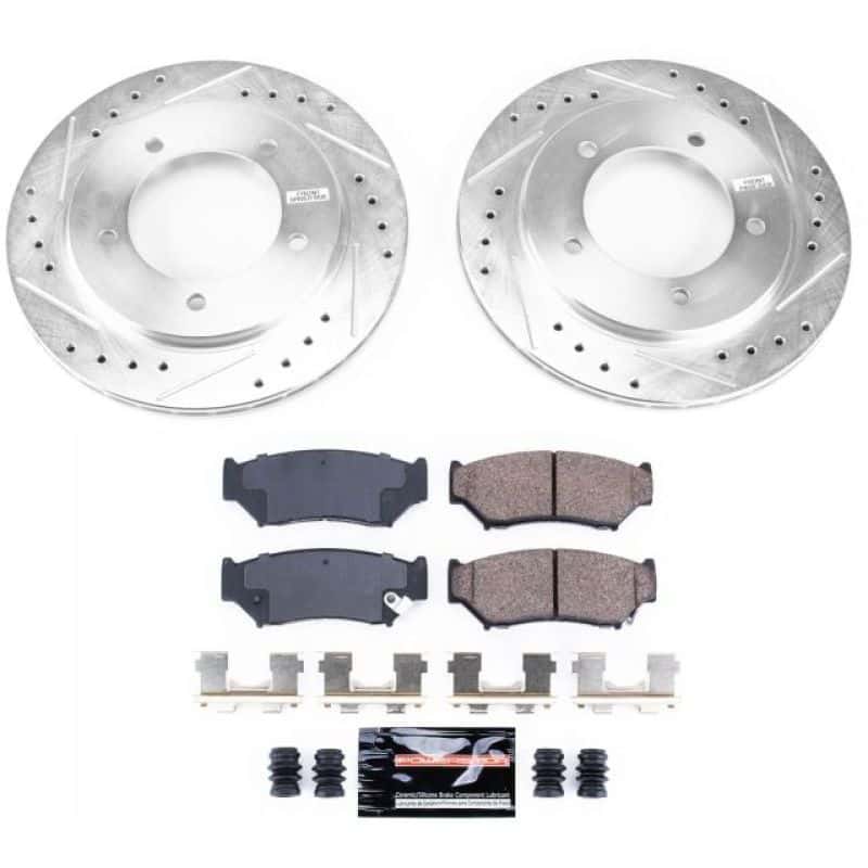 PowerStop — Power Stop 00-04 Chevrolet Tracker Front Z23 Evolution Sport Brake Kit - view 1