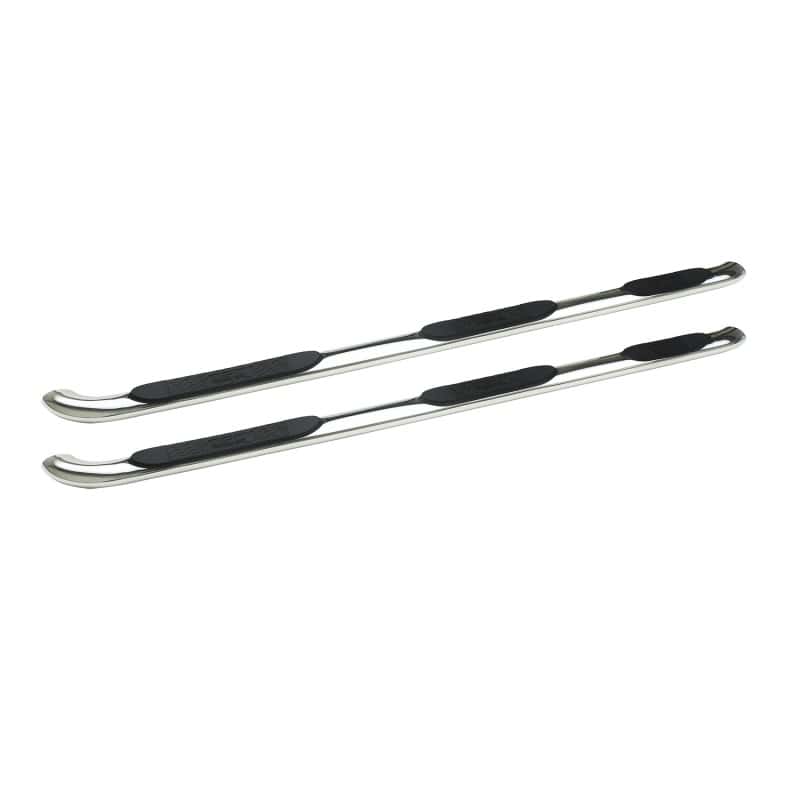 Westin — Westin 2015-2018 Chevy Silv 2500/3500 Crew Cab (8 ft Bed) Platinum 4 Oval WTW Nerf Step Bars - SS
Nerf/StepBarWTW - view 1