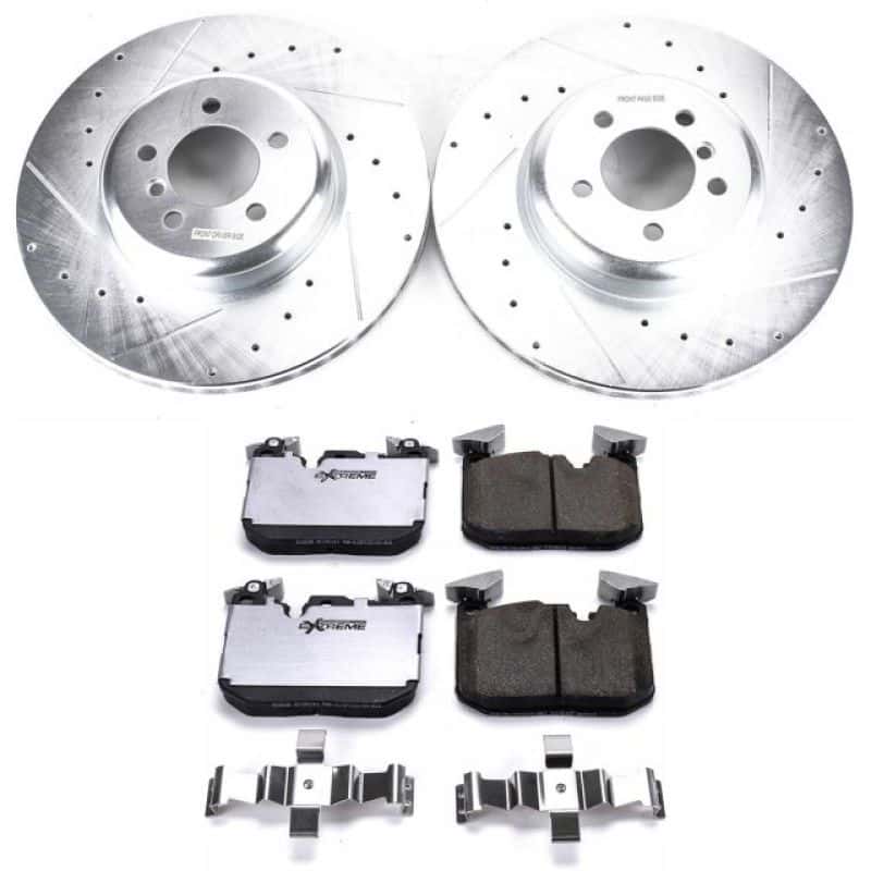 PowerStop — Power Stop 12-15 BMW 335i Front Z26 Street Warrior Brake Kit - view 1