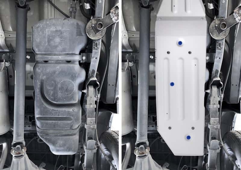 Rival 4x4 — Rival 2016-2023 Toyota Tacoma 3Gen   Aluminum Gas Tank Skid Plate
Gas Tank Skid Plate - view 7