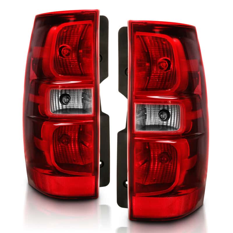 ANZO — ANZO 2007-2014 Chevy Tahoe Taillight Red/Clear Lens (OE Replacement) - view 7