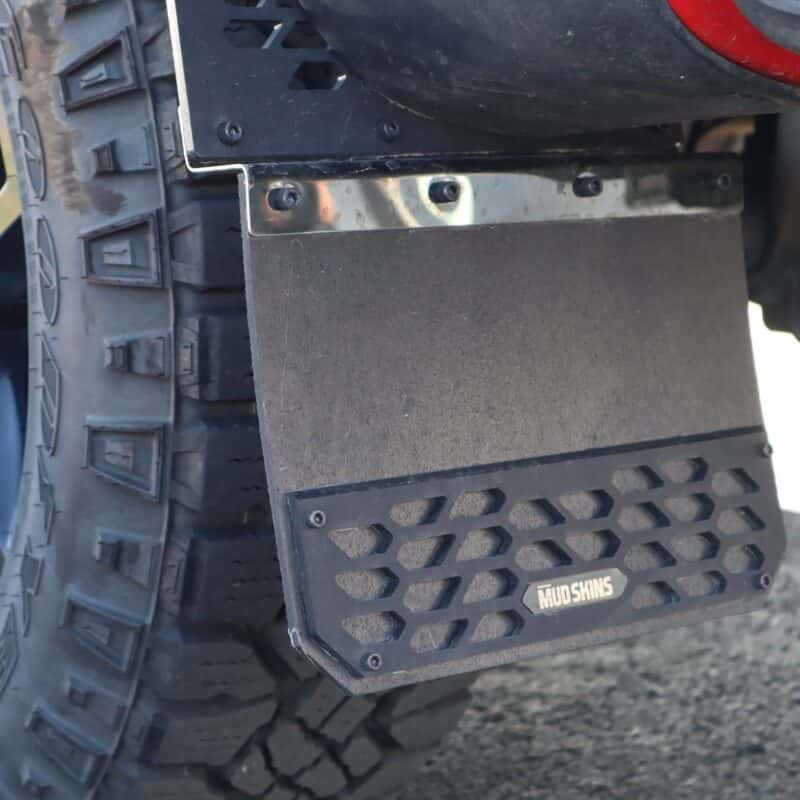 Putco — Putco 15-19 Chevy Silv/Sierra HD Dually - (Fits Front) - Set of 2 Mud Skins - HDPE w/ Hex Shield
Mud Flap - view 2
