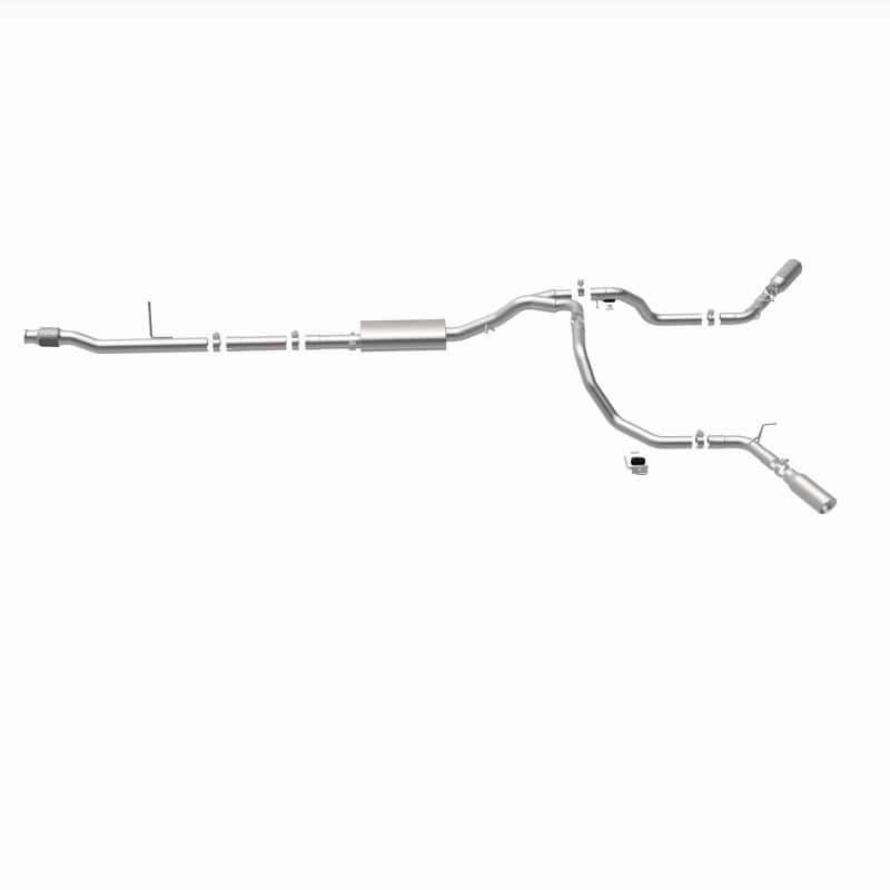 Magnaflow — MagnaFlow 2019 Chevy Silverado 1500 V8 5.3L Street Series Dual Split Exit Exhaust w/ Polished Tips
Cat-Back - view 20
