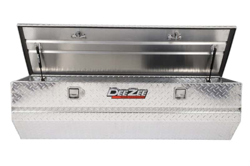 Dee Zee — Dee Zee Universal Tool Box - Red Chest BT Alum 56In Slanted
Tool Box - view 7