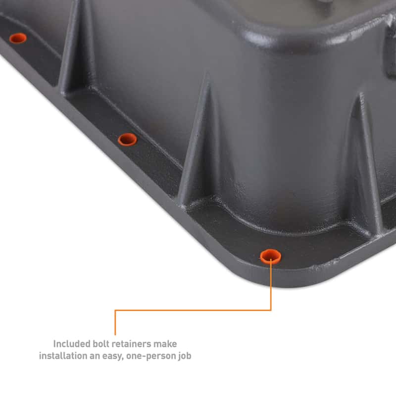 Mishimoto — Mishimoto 01-19 Duramax Allison A1000 Transmission Pan Cast GR
Trans Oil Pan - view 9