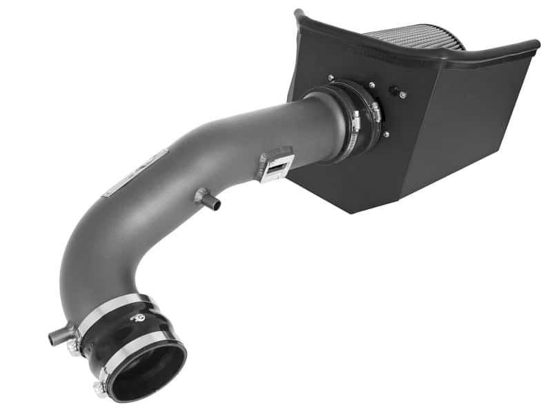 aFe — aFe Magnum FORCE Pro DRY S Stage-2 Intake 14-17 GM Silverado/Sierra 1500 5.3L/6.2L w/ Electric Fan
Magnum FORCE Intake - view 3