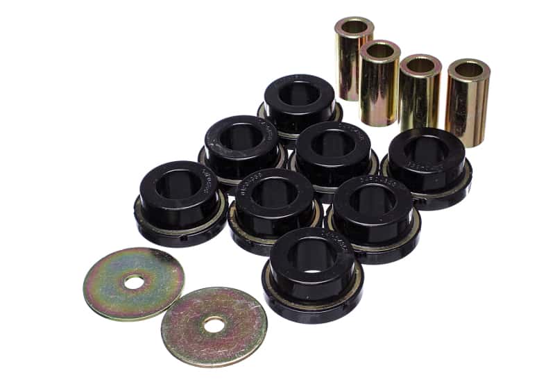 Energy Suspension — Energy Suspension 2015 Ford Mustang (Exc Cobra) Black Subframe Bushing Set
SuspSbfrBshngKt - view 2