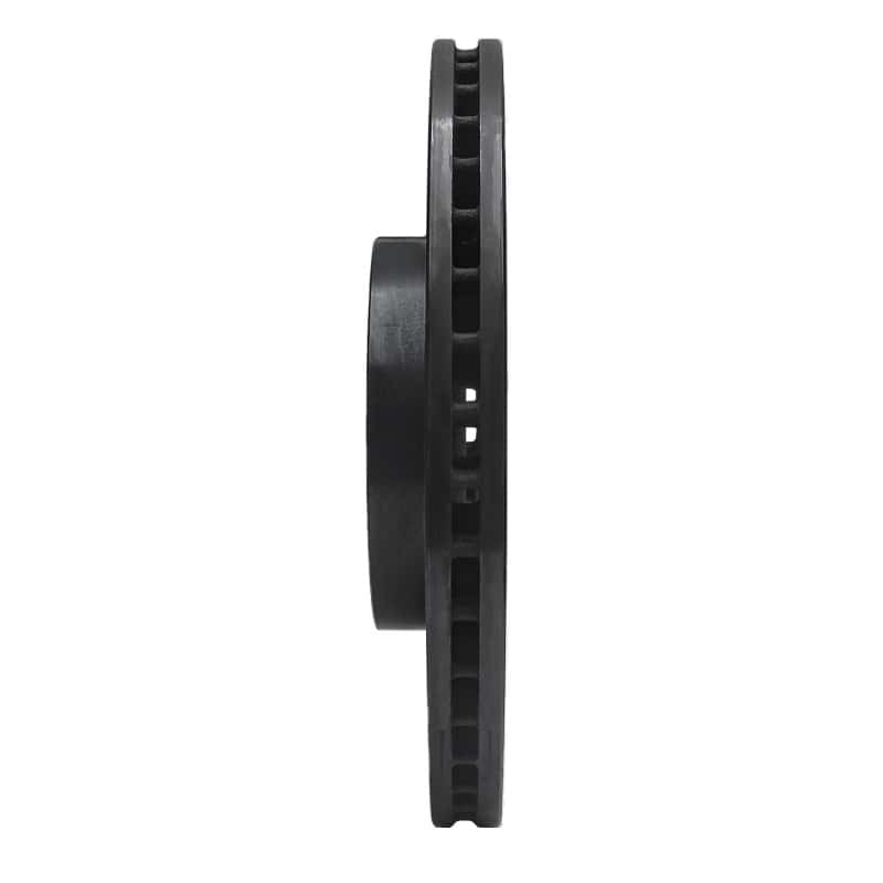 R1 Concepts — R1 02-15 Acura ILX Front Right Drilled & Slotted Black Brake Rotor
R1 Brake Rotor Drill - view 3