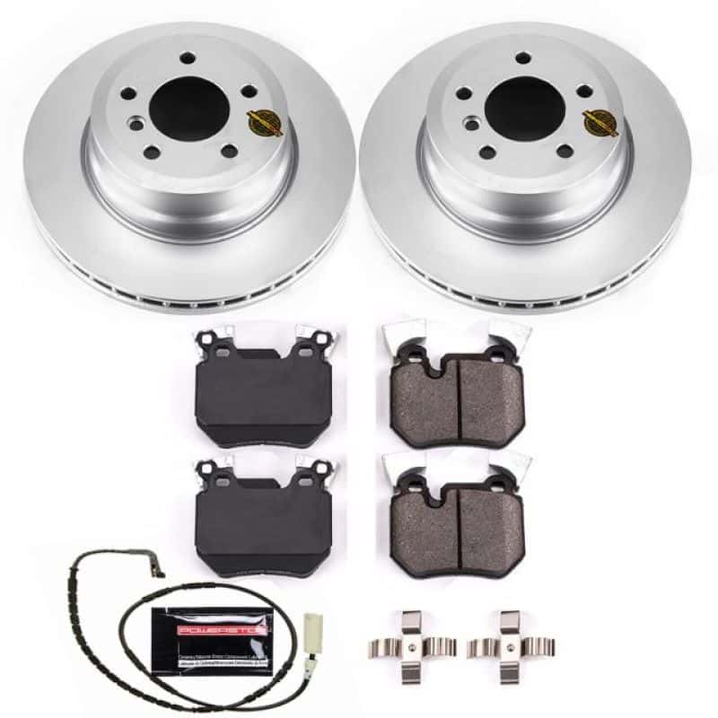 PowerStop — Power Stop 08-10 BMW 135i Rear Z23 Evolution Sport Coated Brake Kit - view 1