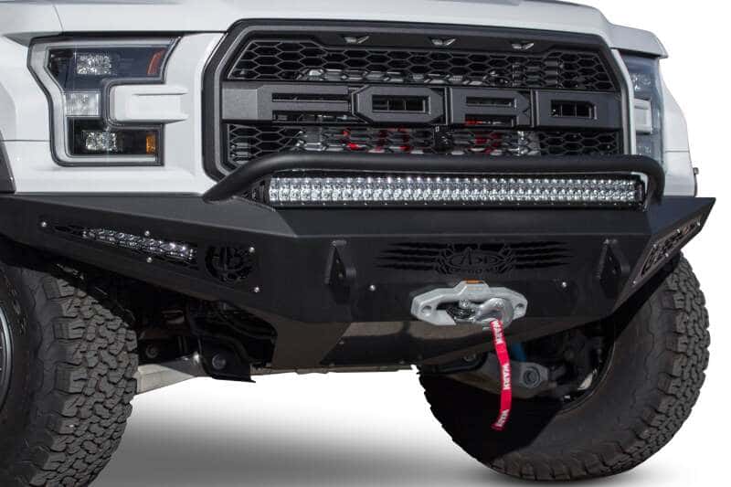 Addictive Desert Designs — Addictive Desert Designs 17-18 Ford F-150 Raptor HoneyBadger Front Bumper w/ Winch Mount
Bumper- Front
Bumpers - view 17