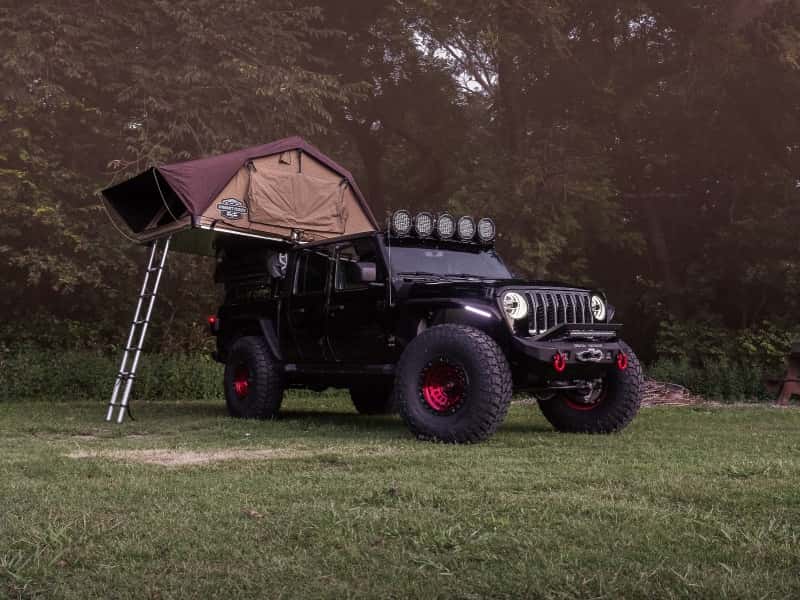 Road Armor — Road Armor Universal 5ft Bed TRECK Adj Bed Rack - Tex Blk (w/o Brackets) - view 6