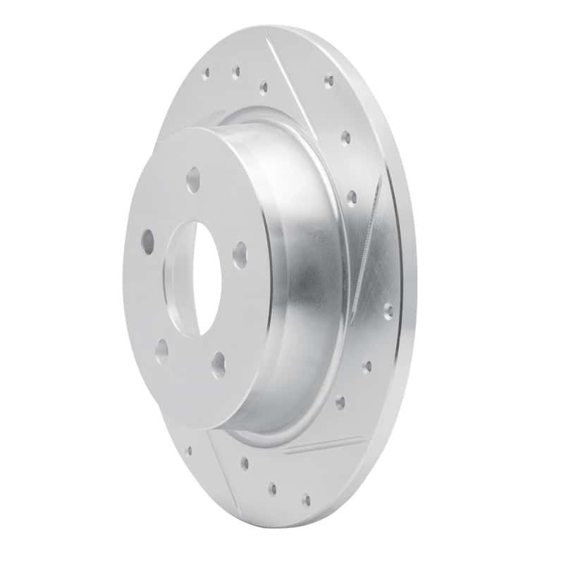 R1 Concepts — R1 20-25 Chrysler Pacifica Rear Right Drilled & Slotted Silver Brake Rotor
R1 Brake Rotor Drill - view 2