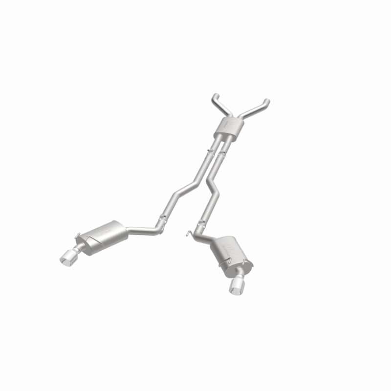 Magnaflow — MagnaFlow Cat-Back Stainless Dual Split Rear Exit 4in Polished Tips 11-15 Chevy Camaro 3.6L V6
Cat-Back - view 43