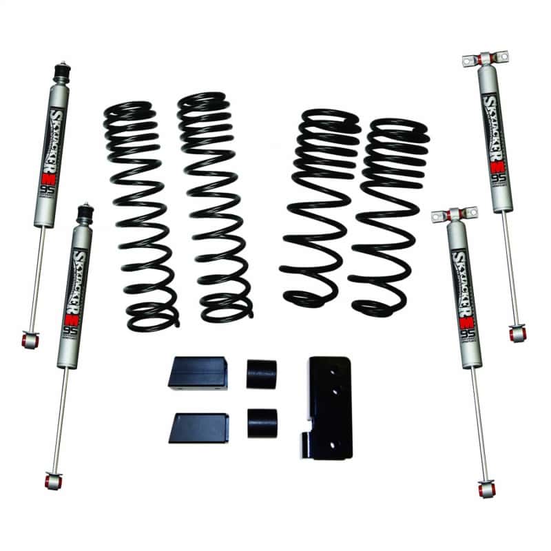 Skyjacker — Skyjacker 2007-2018 Jeep Wrangler JK 2 Door 4WD Long Travel 2in-2.5in Lift Kit w/M95 Monotube Shocks
skyJK20BPMLT
Lift Kit - view 1