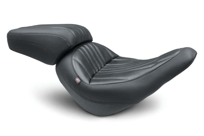 Mustang Motorcycle — Mustang 20-21 Harley Low Rider & Sport Glide Standard Touring Solo Seat Dagger - Black - view 1