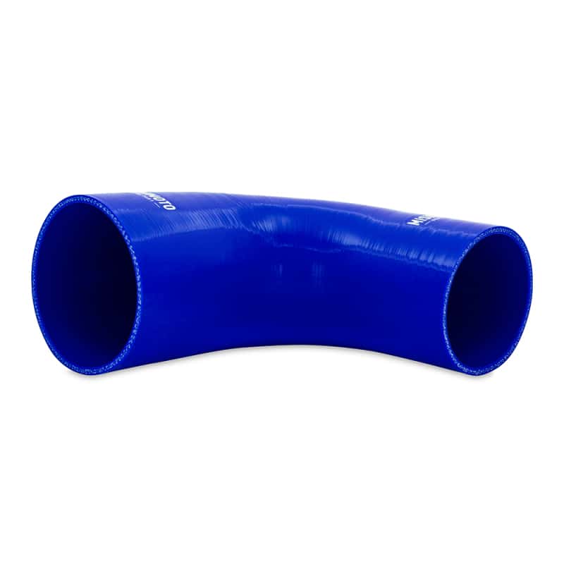 Mishimoto — Mishimoto Silicone Reducer Coupler 90 Degree 3in to 4in - Blue
Transition Coupler - view 2
