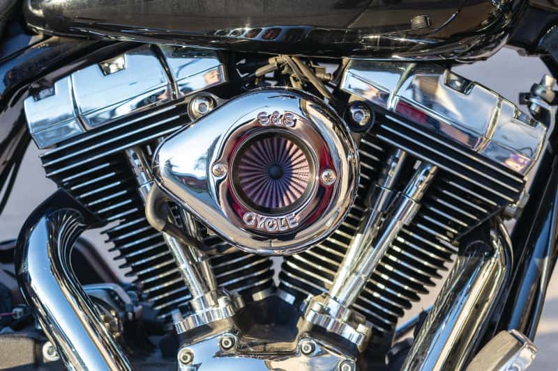 S&S Cycle — S&S Cycle 01-17 BT Stealth Air Stinger Kit w/ Chrome Teardrop - view 3
