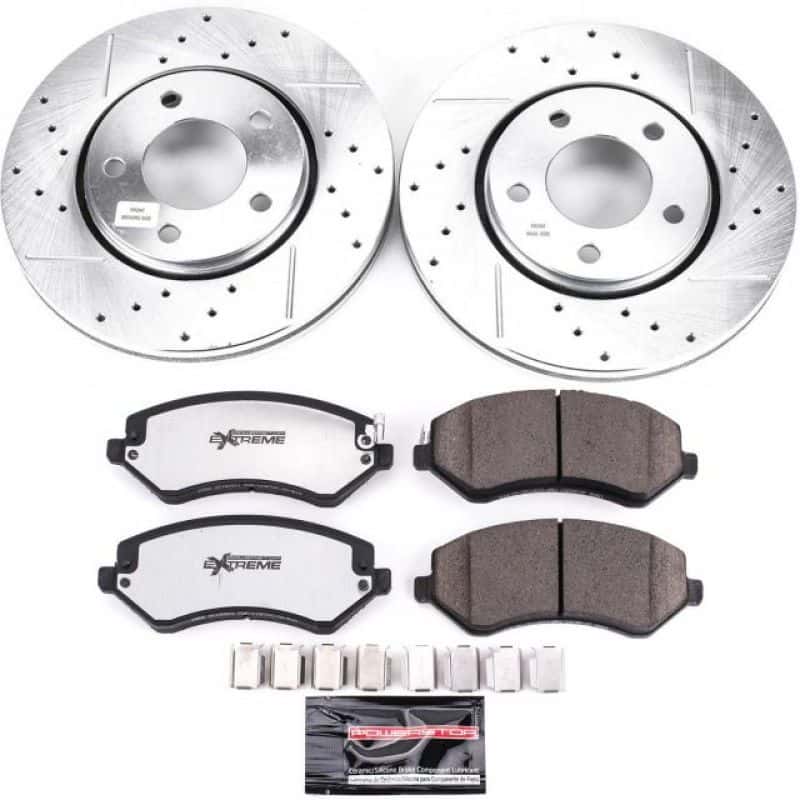 PowerStop — Power Stop 03-07 Chrysler Town & Country Front Z36 Truck & Tow Brake Kit - view 1