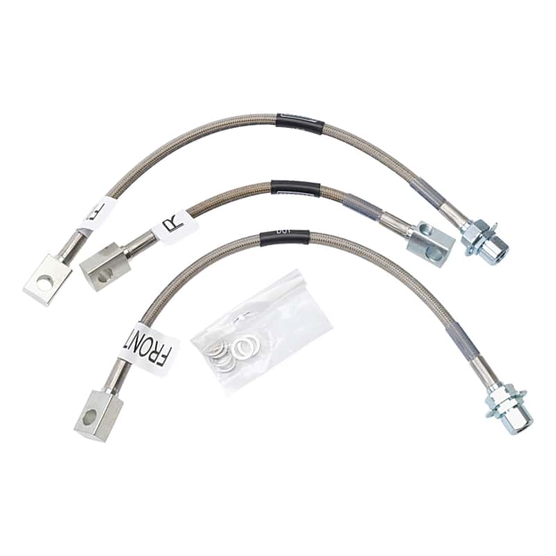 Russell — Russell Performance 94-95 Ford Mustang GT (Front & Rear Center Hose) Brake Line Kit
Brake Hose Kit - view 2