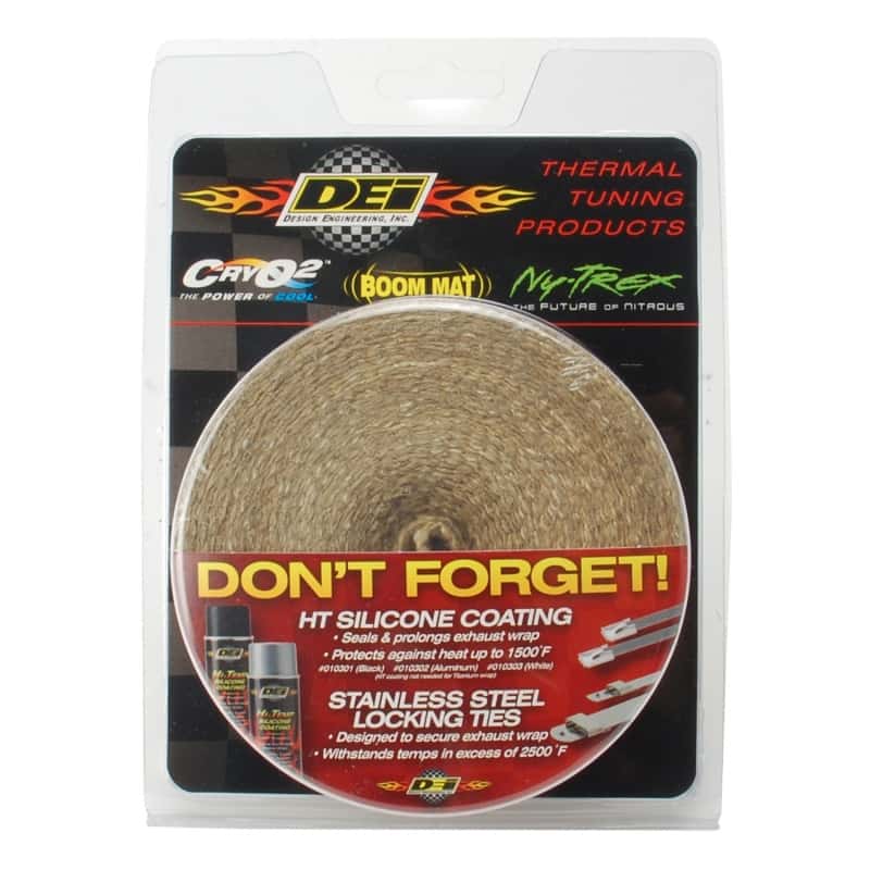 DEI — DEI Exhaust Wrap 2in x 25ft - Tan
Exhaust Wrap Kit - view 7