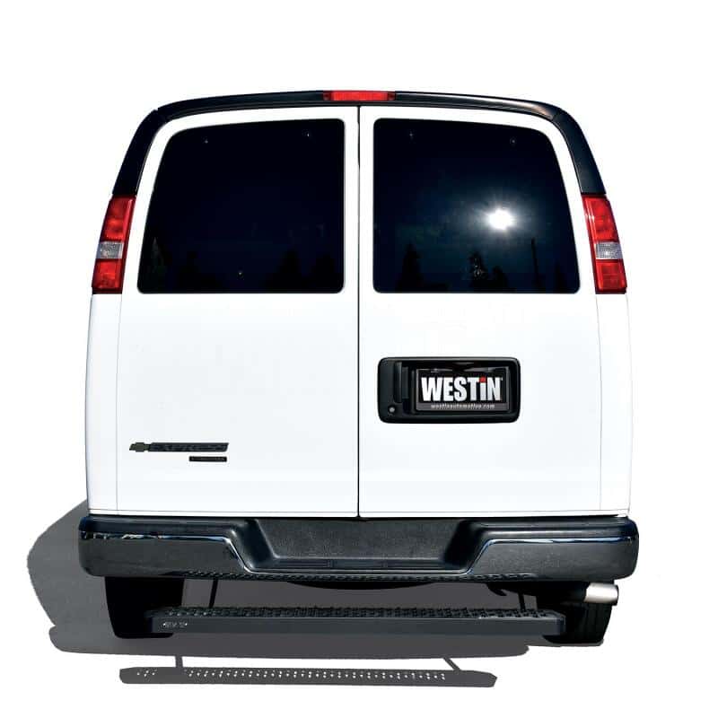 Westin — Westin Ford Transit Van 150/250/350 (Single 54in. Pass Door) Grate Steps Running Boards - Tex. Blk
Running Board - view 8