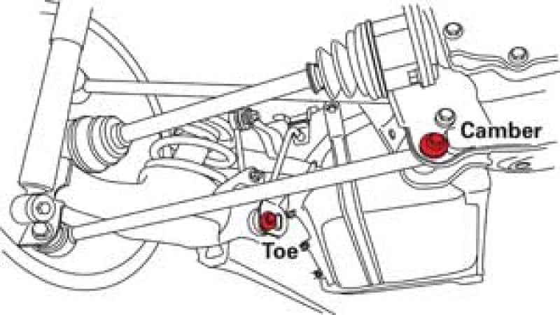 SPC Performance — SPC Performance 01-05 Toyota Rav4 Camber/Toe Bolt Kit
CAM BOLT EA - view 4