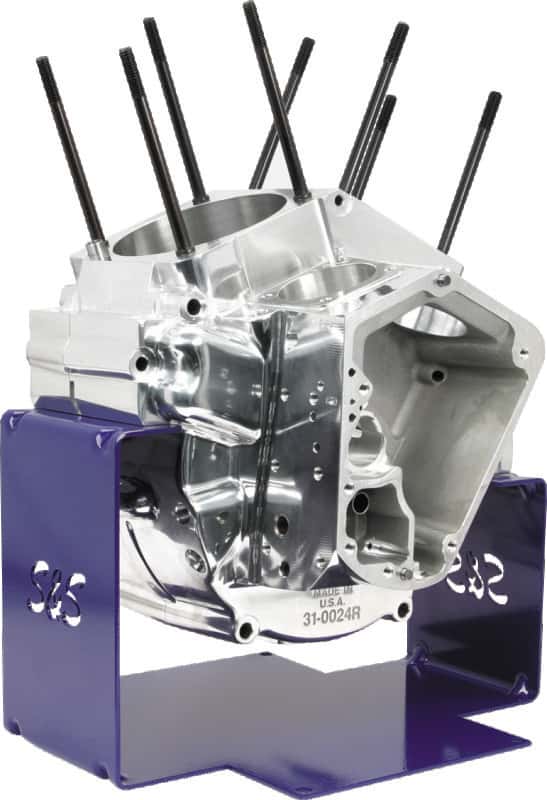 S&S Cycle — S&S Cycle 36-99 BT Blue Engine Stand - view 3