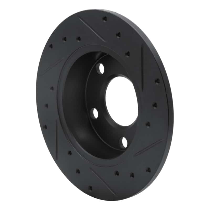 R1 Concepts — R1 99-05 Audi Allroad Rear Left Drilled & Slotted Black Brake Rotor
R1 Brake Rotor Drill - view 4