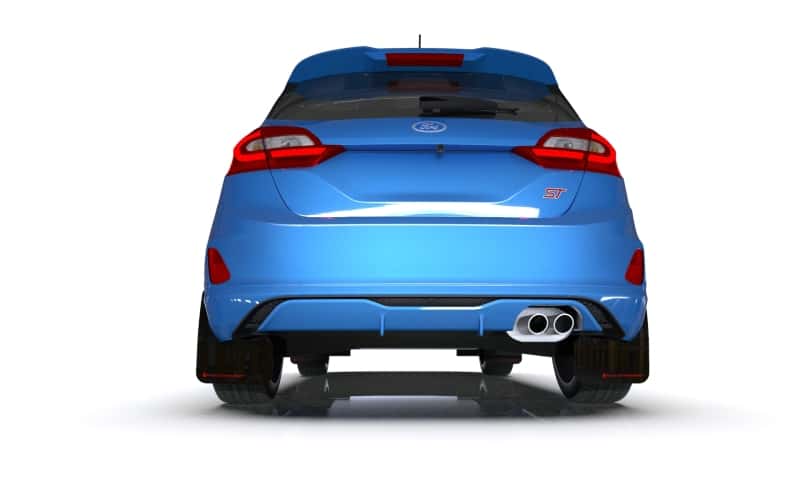Rally Armor — Rally Armor 18-23 Ford Fiesta ST MK8 Black UR Mud Flap w/Blue Logo
Mud Flap - view 2