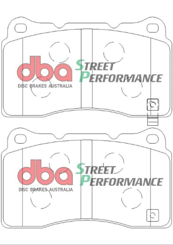 DBA — DBA 04-14 Subaru Impreza WRX STI SP500 Front Brake Pads
Brake Pad - view 5